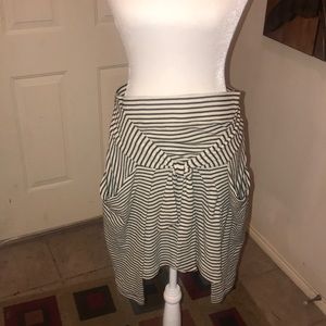 Free People Striped Skirt